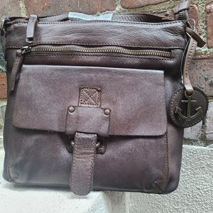 New Harbour 2nd Hazel Chocolate brown Crossbody Bag
